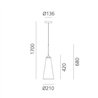 Artemide Look At Me 21 suspended lamp