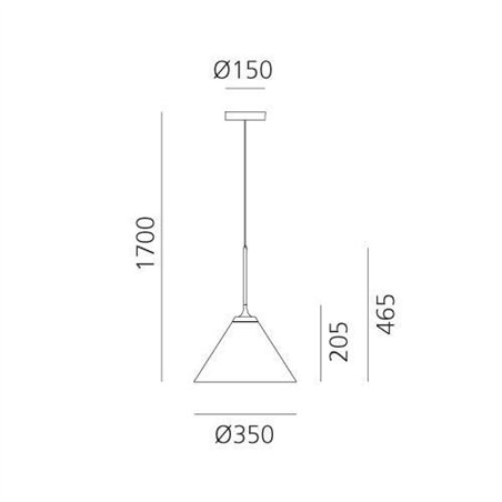 Artemide Look At Me 35 suspended lamp