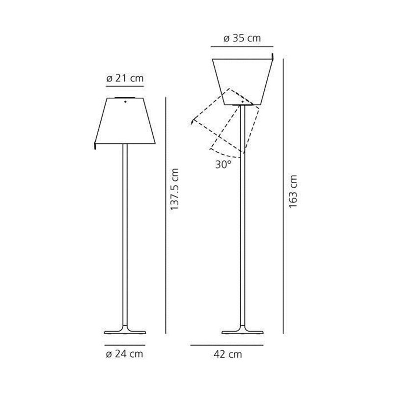 Artemide Melampo Floor lamp