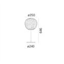 Artemide Meteorite 35 Table lamp STEM