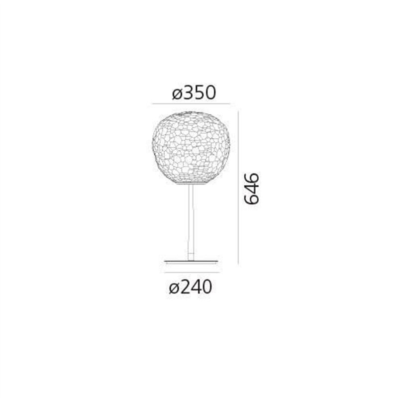 Artemide Meteorite 35 Table lamp STEM
