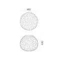 Artemide Meteorite 48 ceiling lamp