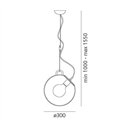 Artemide Miconos suspended lamp