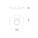 Artemide Microsurf Wall lamp