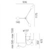Artemide nh S3 14 Cluster suspended lamp