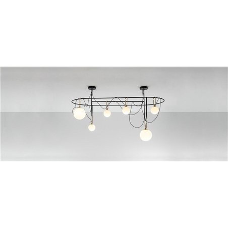 Artemide nh S5 Elliptic suspended lamp