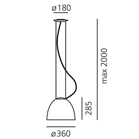 Artemide Nur Mini Gloss suspended lamp