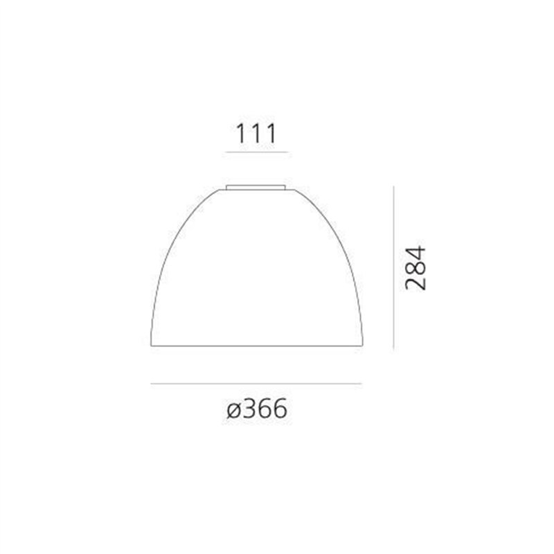 Artemide Nur Mini Led ceiling lamp
