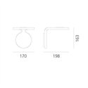 Artemide Rea 17 Wall lamp