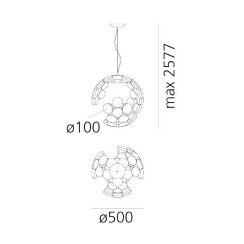 Artemide Scopas suspended lamp