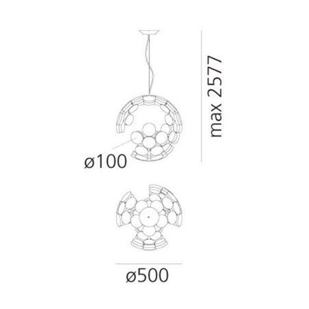 Artemide Scopas suspended lamp