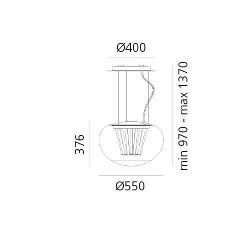 Artemide Spectral Light suspended lamp