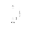 Artemide Stablight "A" suspended lamp