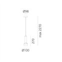 Artemide Stablight "B" suspended lamp