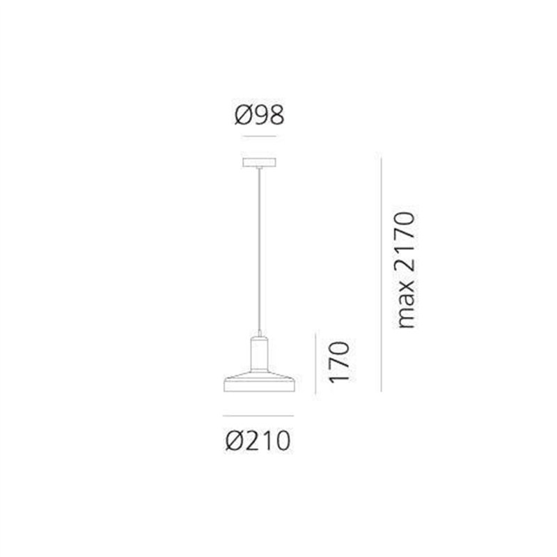 Artemide Stablight "C" suspended lamp