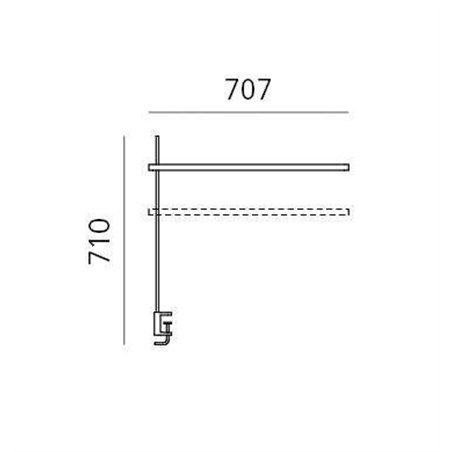 Artemide Talak Professional Table lamp + Klem
