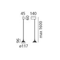 Artemide Unterlinden suspended lamp