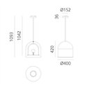 Artemide Yanzi suspended lamp