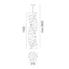 Artemide Tatsuno-Otoshigo suspended lamp