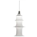 Artemide fabric 85 + metal hoops inox
