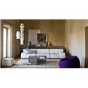 Artemide fabric 85 + metal hoops inox