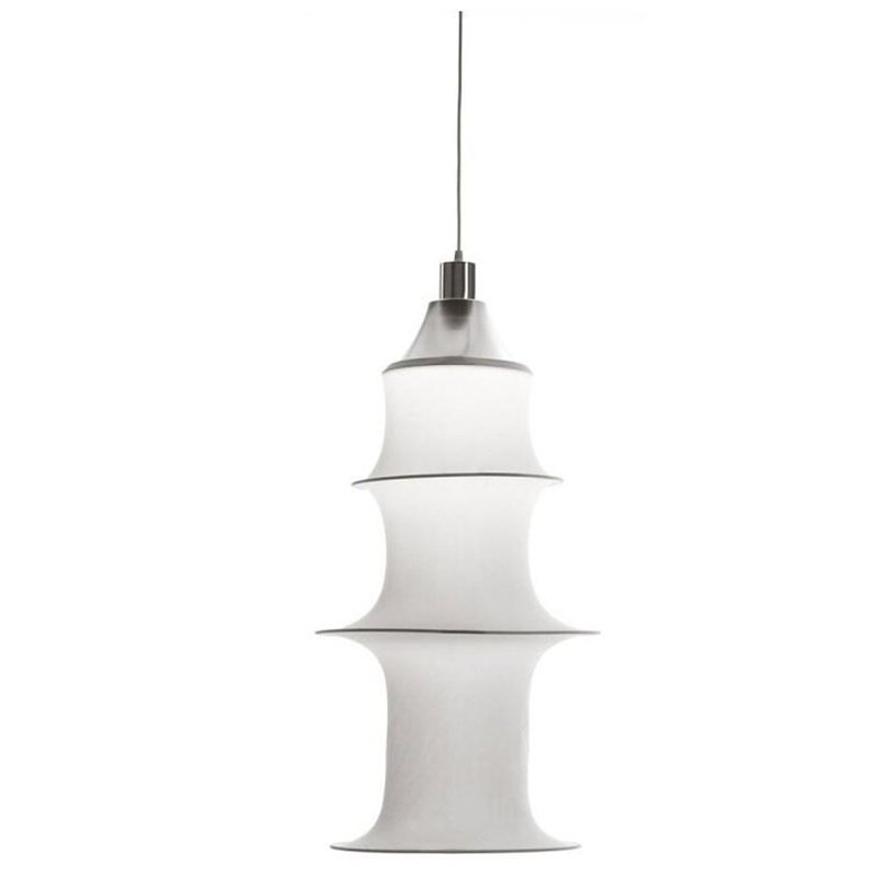 Artemide freproof fabric 85 + metal hoops inox