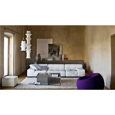 Artemide freproof fabric 85 + metal hoops inox