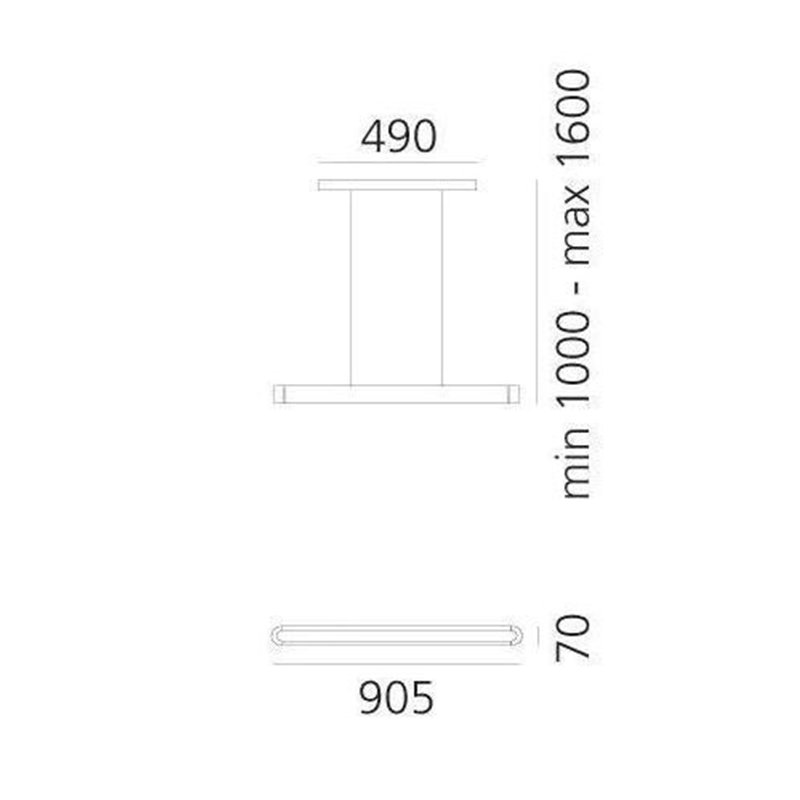 Artemide Talo Led 90 S Led suspended lamp