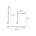 Artemide Tolomeo Braccio Body lamp + Wall support