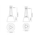 Artemide Tolomeo Mega Suspension Body