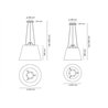Artemide Tolomeo Mega Suspension Body