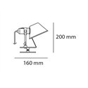 Artemide Tolomeo Micro Pinza Led