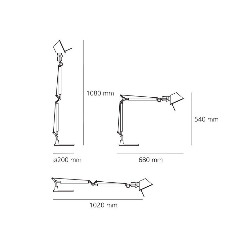 Artemide Tolomeo Mini Body