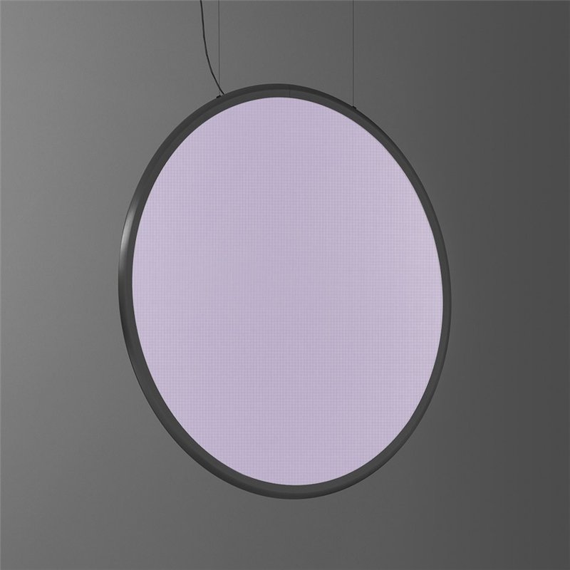 Artemide Discovery Vertical 140 White Violet Integralis Suspension suspension lamp