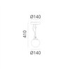 Artemide Nh 14 Ceiling ceiling lamp
