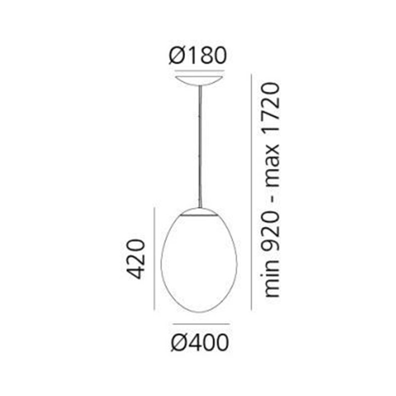 Artemide Stellar Nebula Large Hängelampe