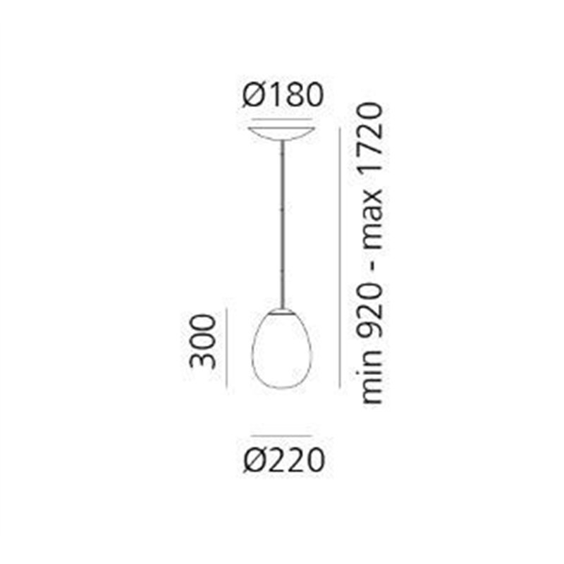 Artemide Stellar Nebula Small Hängelampe