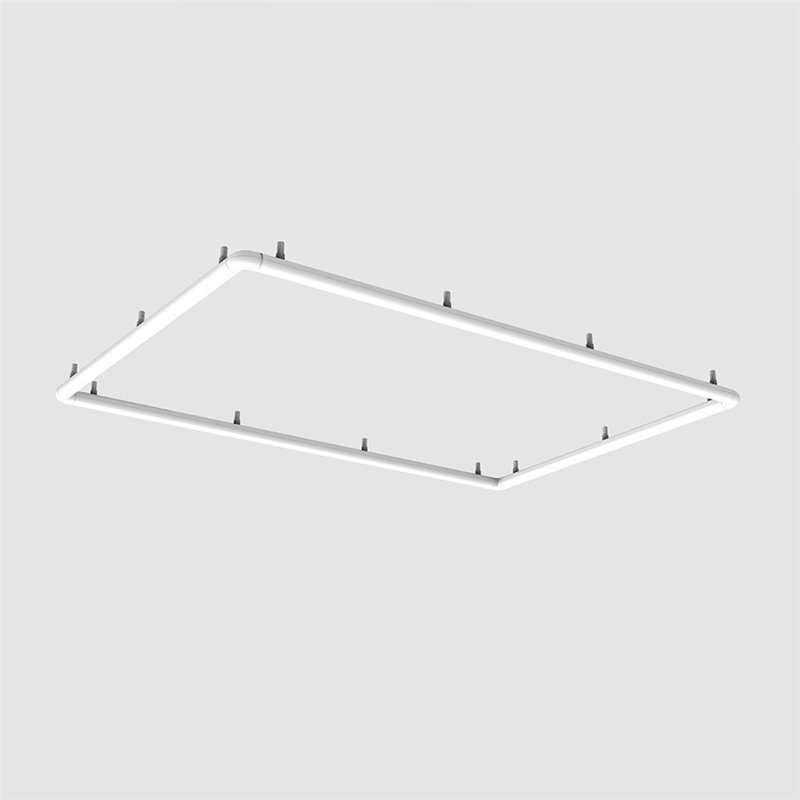 Artemide Alphabet Of Light Rectangular Semi-Recessed Ceiling lamp / Wall lamp