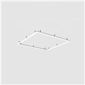 Artemide Alphabet Of Light Square 120 Semi-Recessed Ceiling lamp / Wall lamp