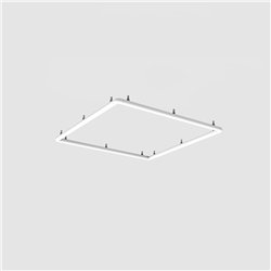 Artemide Alphabet Of Light Square 120 Semi-Recessed Ceiling lamp / Wall lamp
