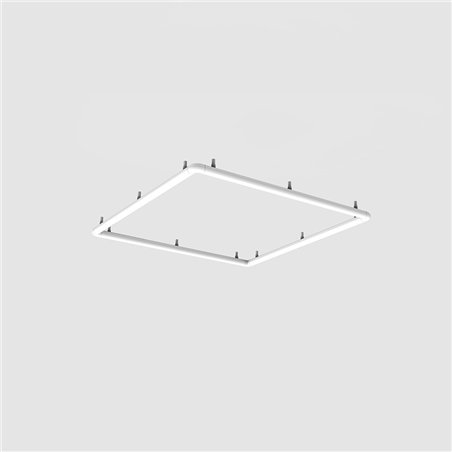Artemide Alphabet Of Light Square 120 Semi-Recessed Ceiling lamp / Wall lamp