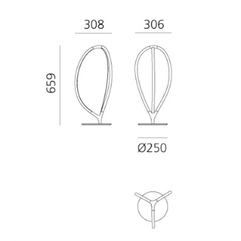 Artemide Arrival Tischlampe