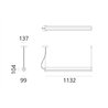 Artemide Dreispitz - 3 Diffused Emission - 120 - Horizontal  Hängelampe