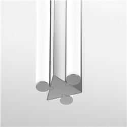Artemide Dreispitz - 3 Diffused Emission - 90 - Vertical  suspension lamp