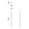 Artemide Dreispitz - 3 Diffused Emission - 120 - Vertical  Hängelampe