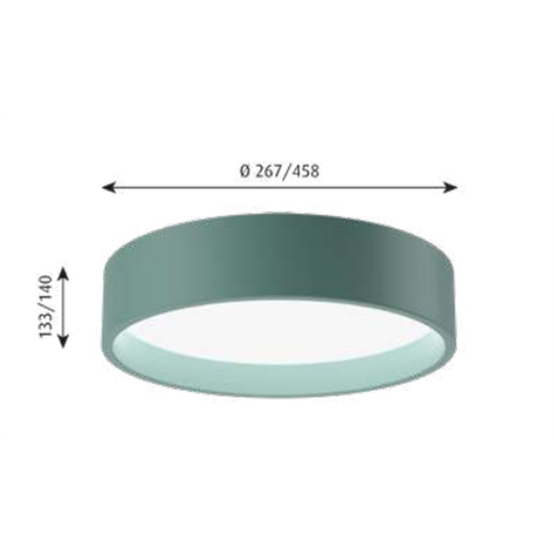 Louis Poulsen Lp Circle Surface Mounten Led Deckenleuchte