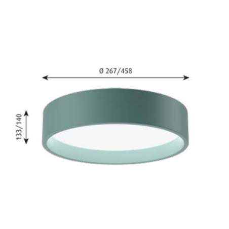 Louis Poulsen Lp Circle Surface Mounten Led Ceiling Lamp