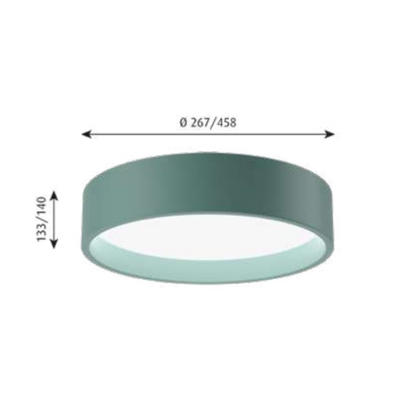 Louis Poulsen Lp Circle Surface Mounten Led ⌀450 Deckenleuchte