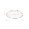 Louis Poulsen Ripls Led ⌀500 Deckenleuchte / Wandleuchte