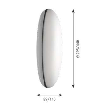 Louis Poulsen Silverback Led ⌀440 Ceiling Lamp / Wall Lamp